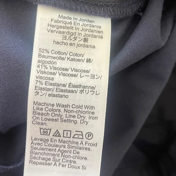 J. Crew Kaya Pant in Bi-Stretch Cotton Blend - Navy - 10 - NWT - Picture 10 of 11